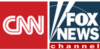 Fox News Channel and CNN logos