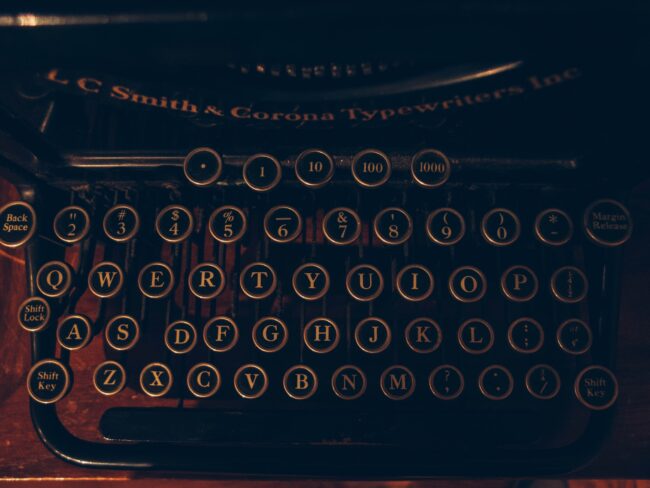 Writers Guild Typewriter