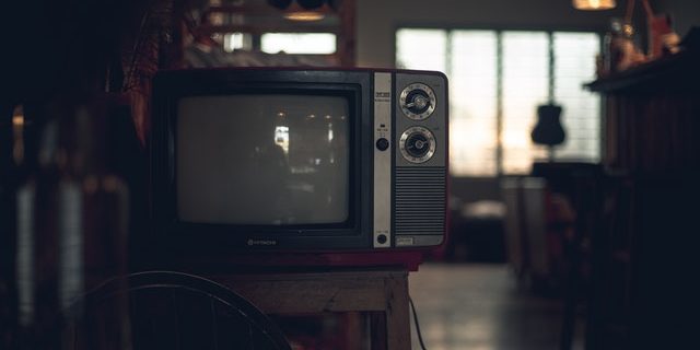 Old television set