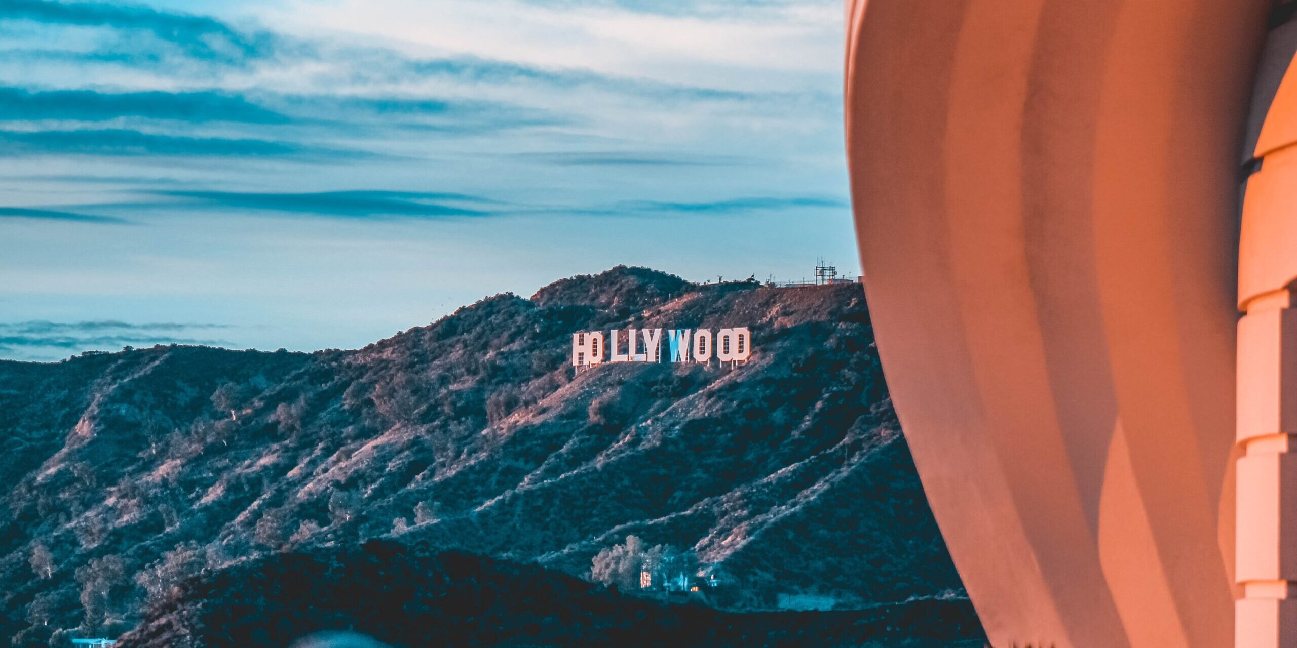 Hollywood sign in the Hills